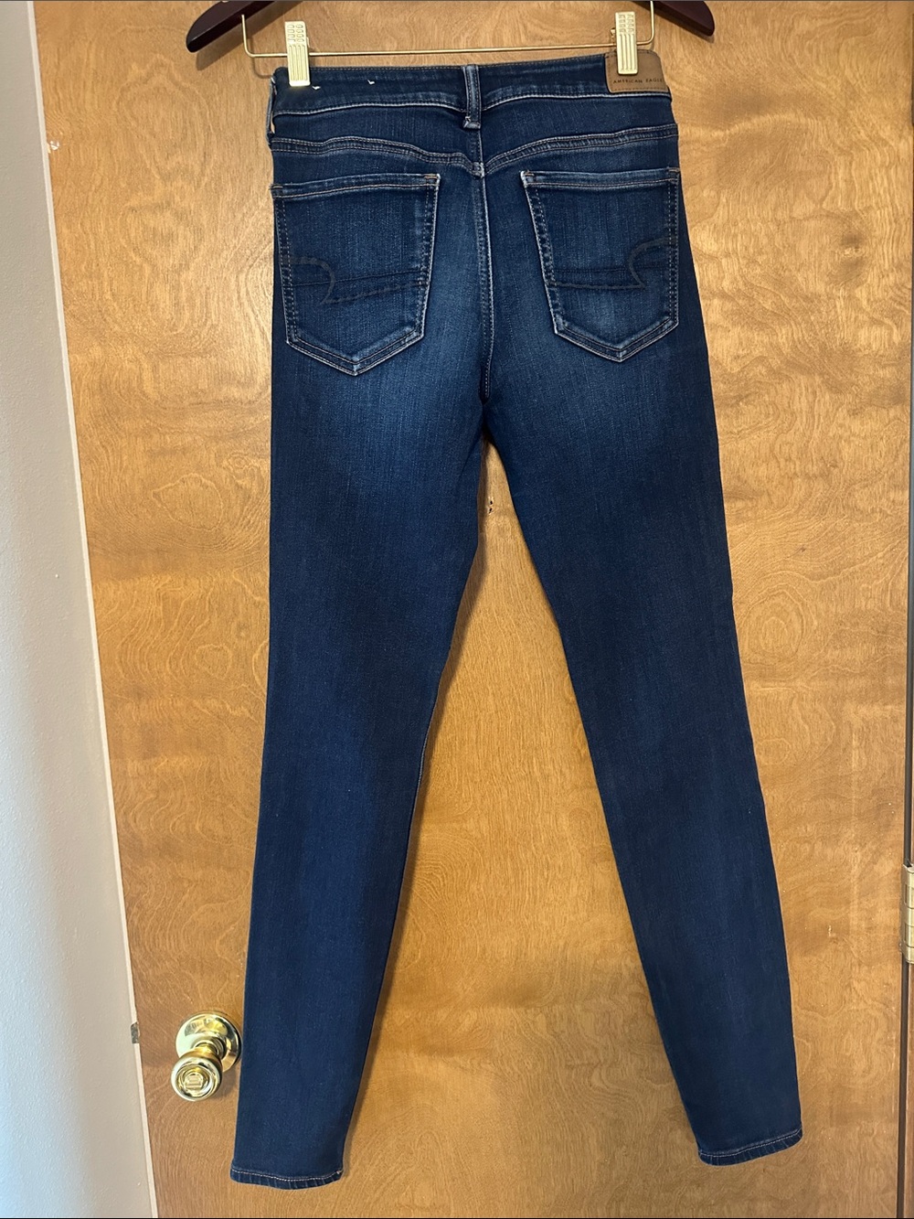 American Eagle Outfitters Dark Blue Skinny Jeans